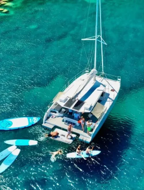 Calanques Catamaran Tour & Standup Paddle